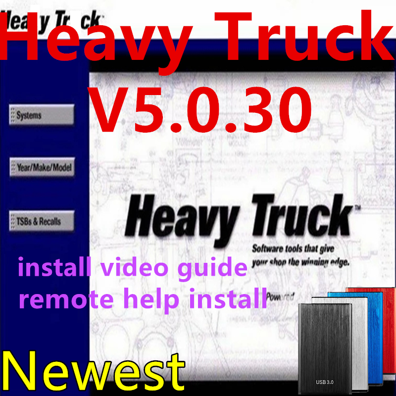 Heavy Equipment Software - 중형 트럭 자동차 수리 데이터 소프트웨어,