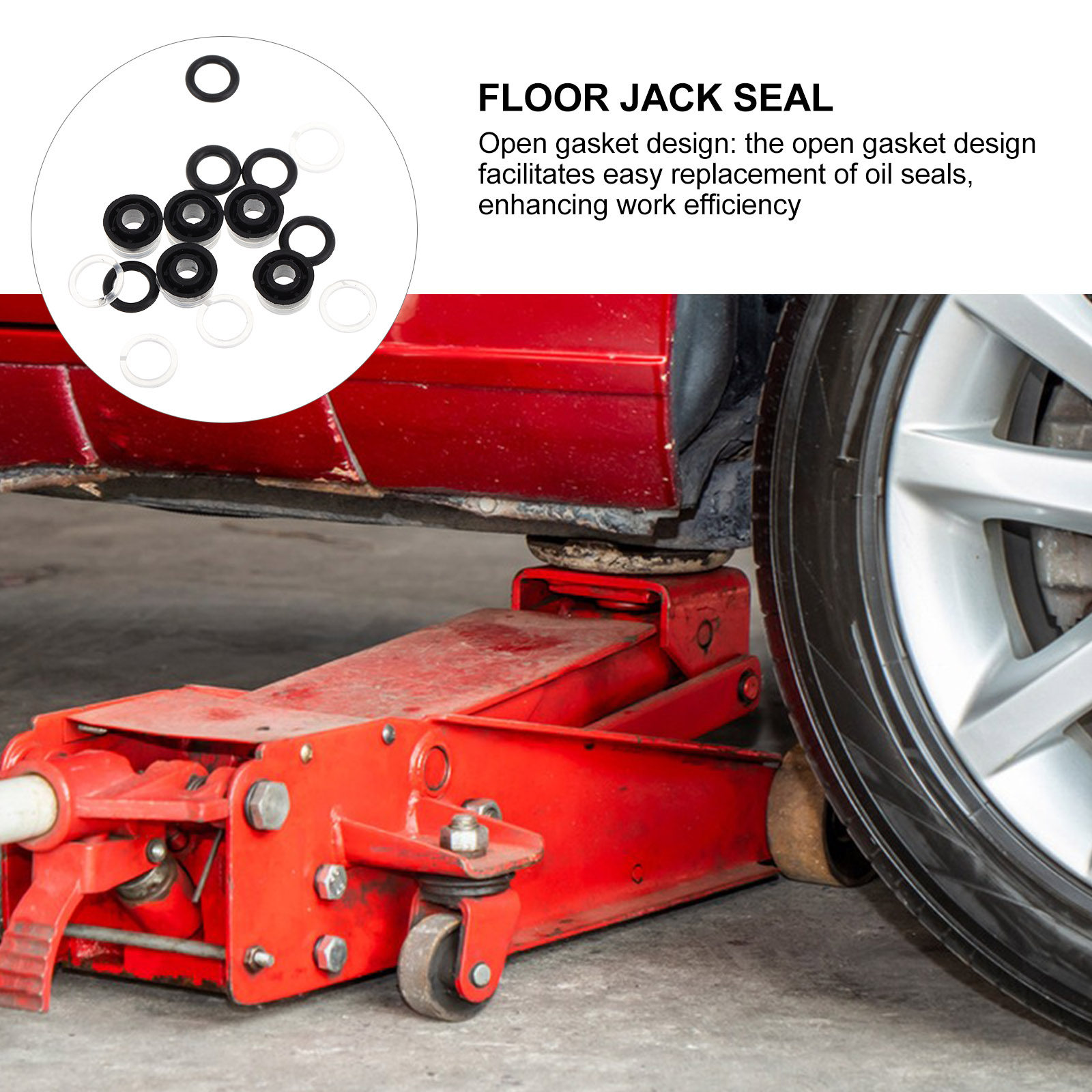 Hydraulic Floor Jack - 5세트 잭 오일 씰 와셔 교체