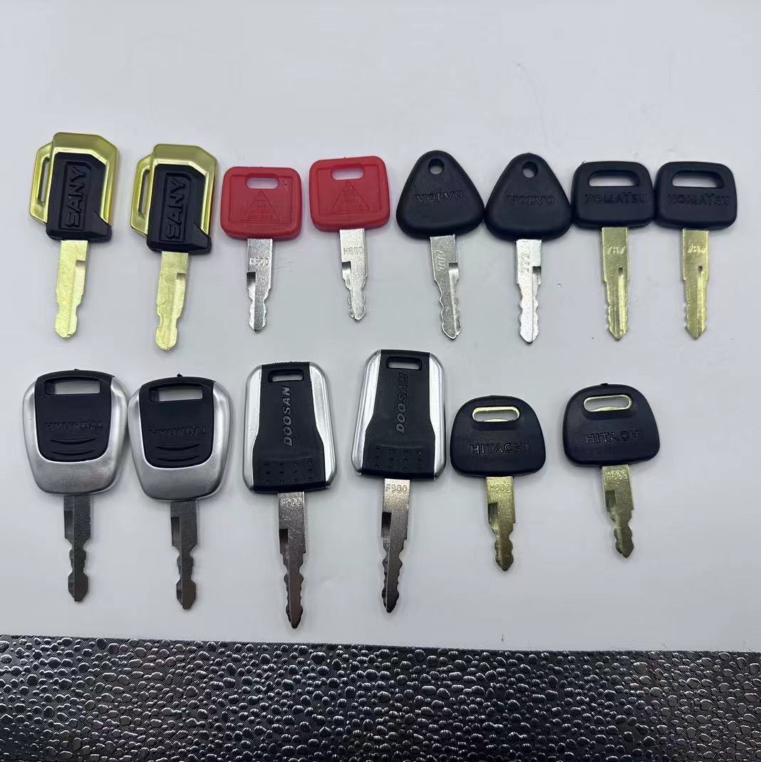 Heavy Equipment Keys - 굴삭기 키, Sany, Komatsu, Doosan, Komatsu,