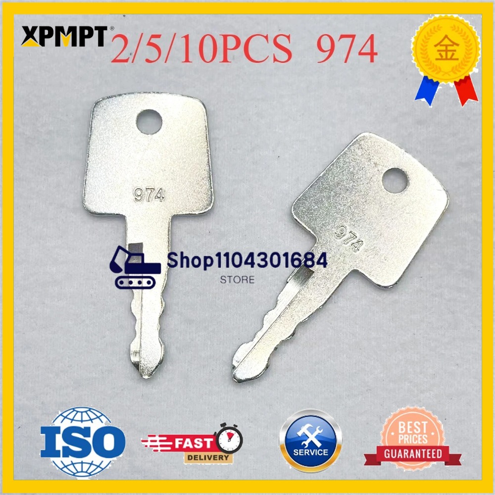 Heavy Equipment Keys - 10개 사카이 롤러 점화키 중장비 아스팔트