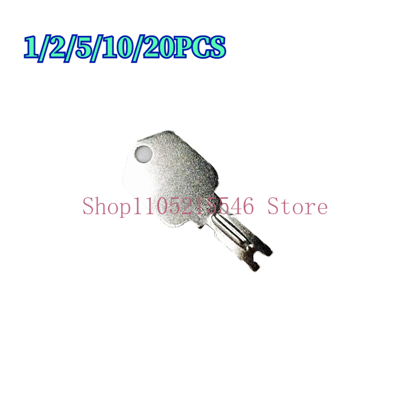 Heavy Equipment Keys - 1/2/5/10/20PCS 166 186304용 포크리프트 키(헤비 듀티