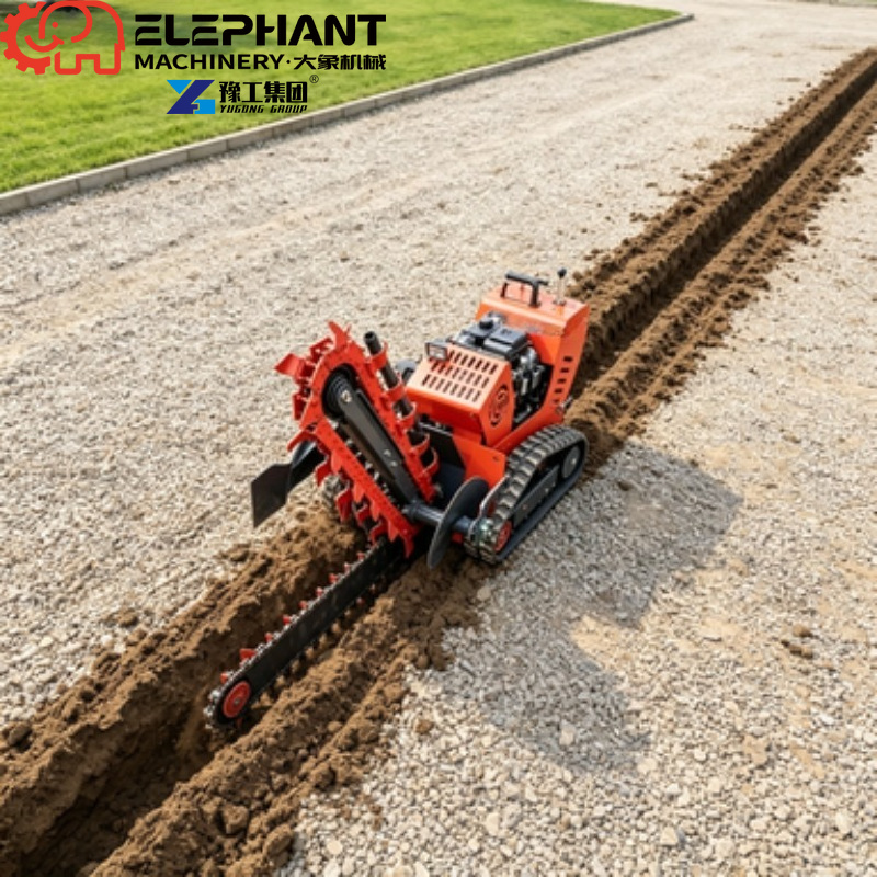 Heavy Equipment Trencher - 트랙형 트렌처, 소형 농지 굴착 트렌처,