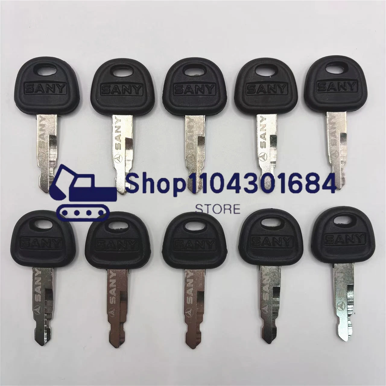 Heavy Equipment Keys - Sany 굴삭기 불도저 로더용 점화 키,