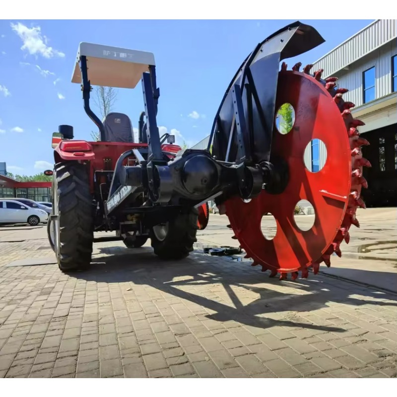 Heavy Equipment Trencher - 트랙터용 PTO 구동 디스크 트렌처, 중장비