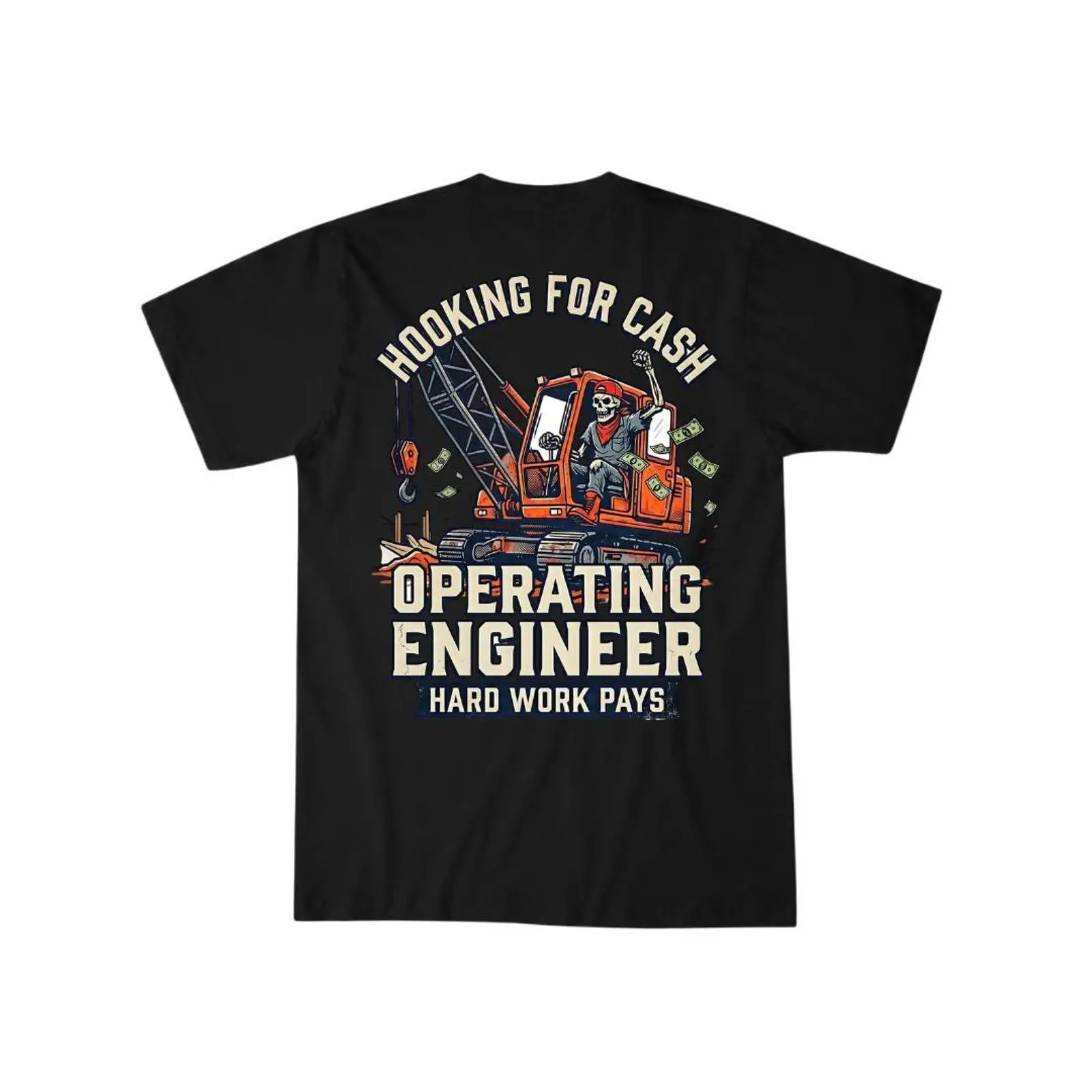 Heavy Equipment Engineer - 크레인 운전사 티셔츠 중장비 운전 엔지니어