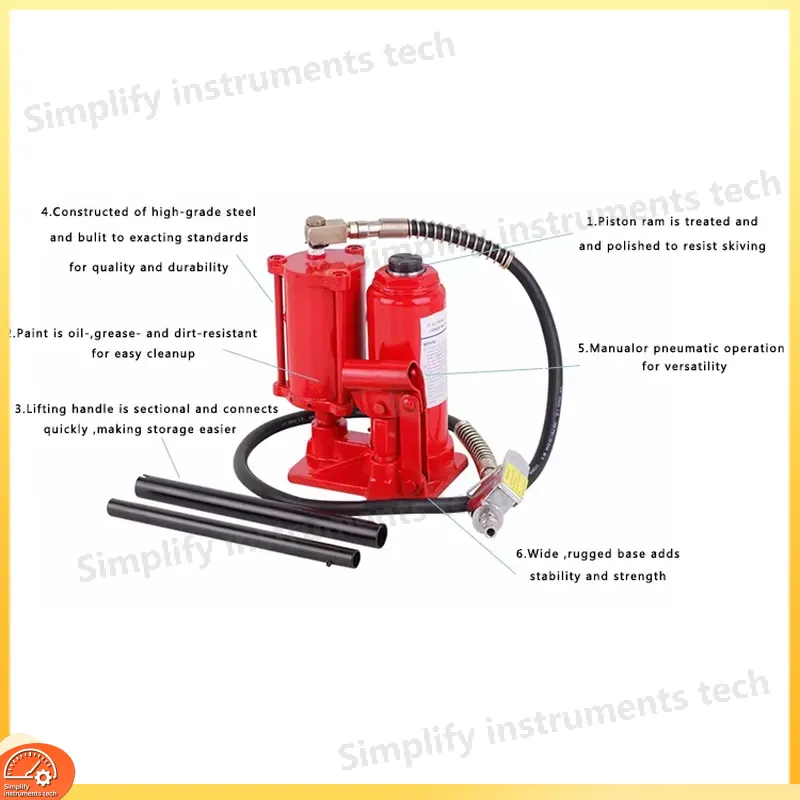 5톤 공압식 에어 유압 병형 잭 (트럭용, 중장비, 산 - Heavy Equipment Jack 리뷰 및 가격