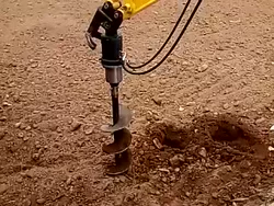 맞춤 제작 가능합니다. 굴삭기 스키드 스티어 백호 로더 - Post Hole Digger 리뷰 및 가격