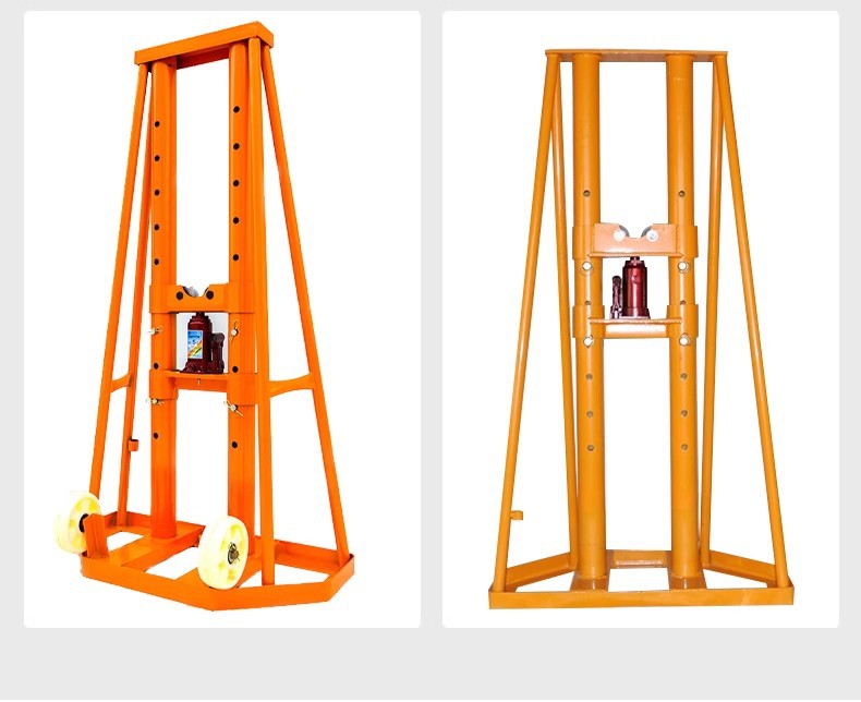 고하중 유압식 스트링잉 장비 접지 조절식 잭 스탠드 케 - Heavy Equipment Jack 리뷰 및 가격