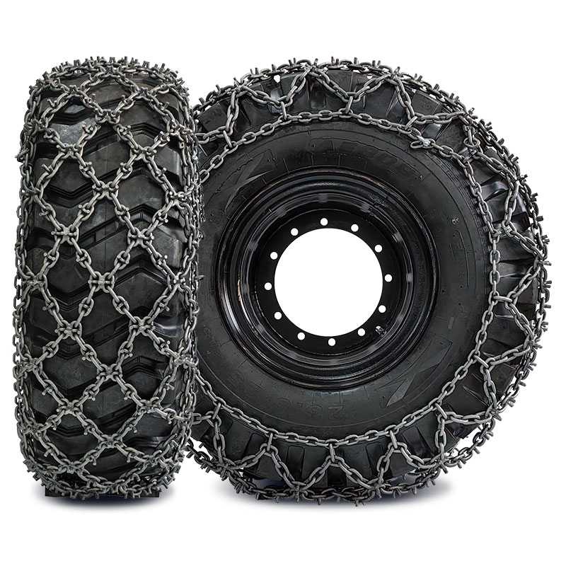 새로운 헤비듀티 산림용 타이어 체인 U-스터드 합금강  - Heavy Equipment Tires 리뷰 및 가격