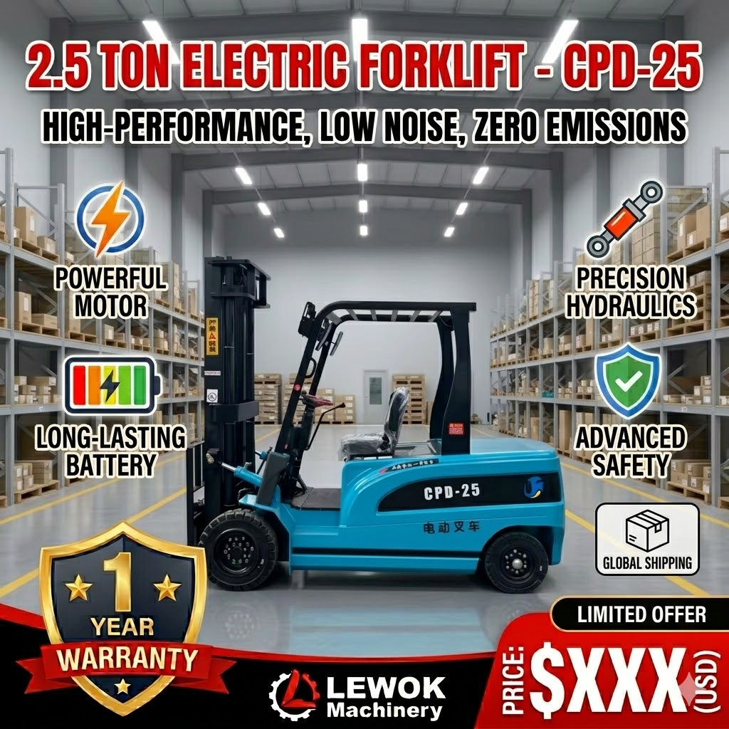전동 지게차 2.5톤 지게차 납축 배터리 창고 장비 통 - Heavy Equipment Tires 리뷰 및 가격