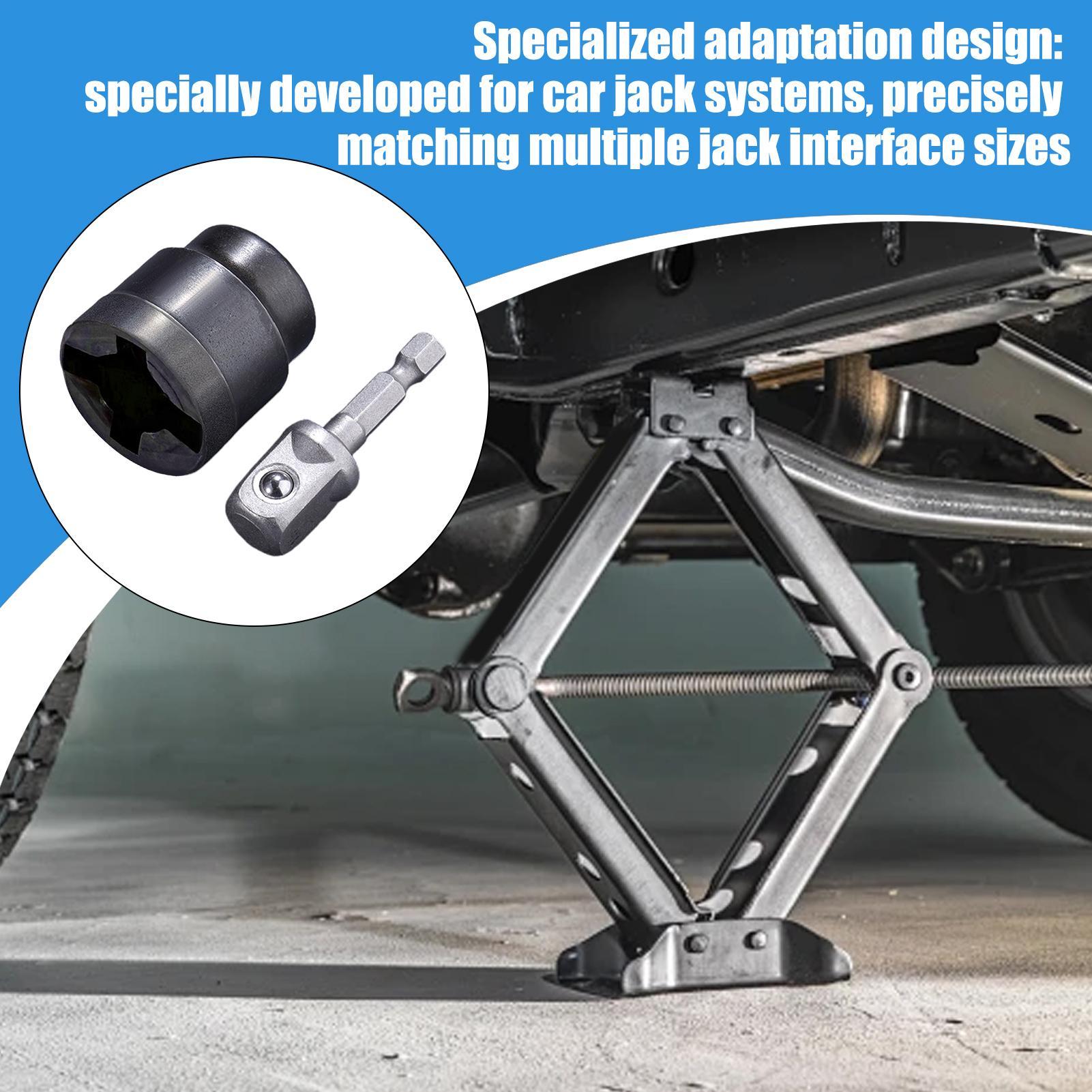 잭 소켓 드릴 어댑터 전기 드릴 어댑터 잭 소켓 차량  - Heavy Equipment Jack 리뷰 및 가격
