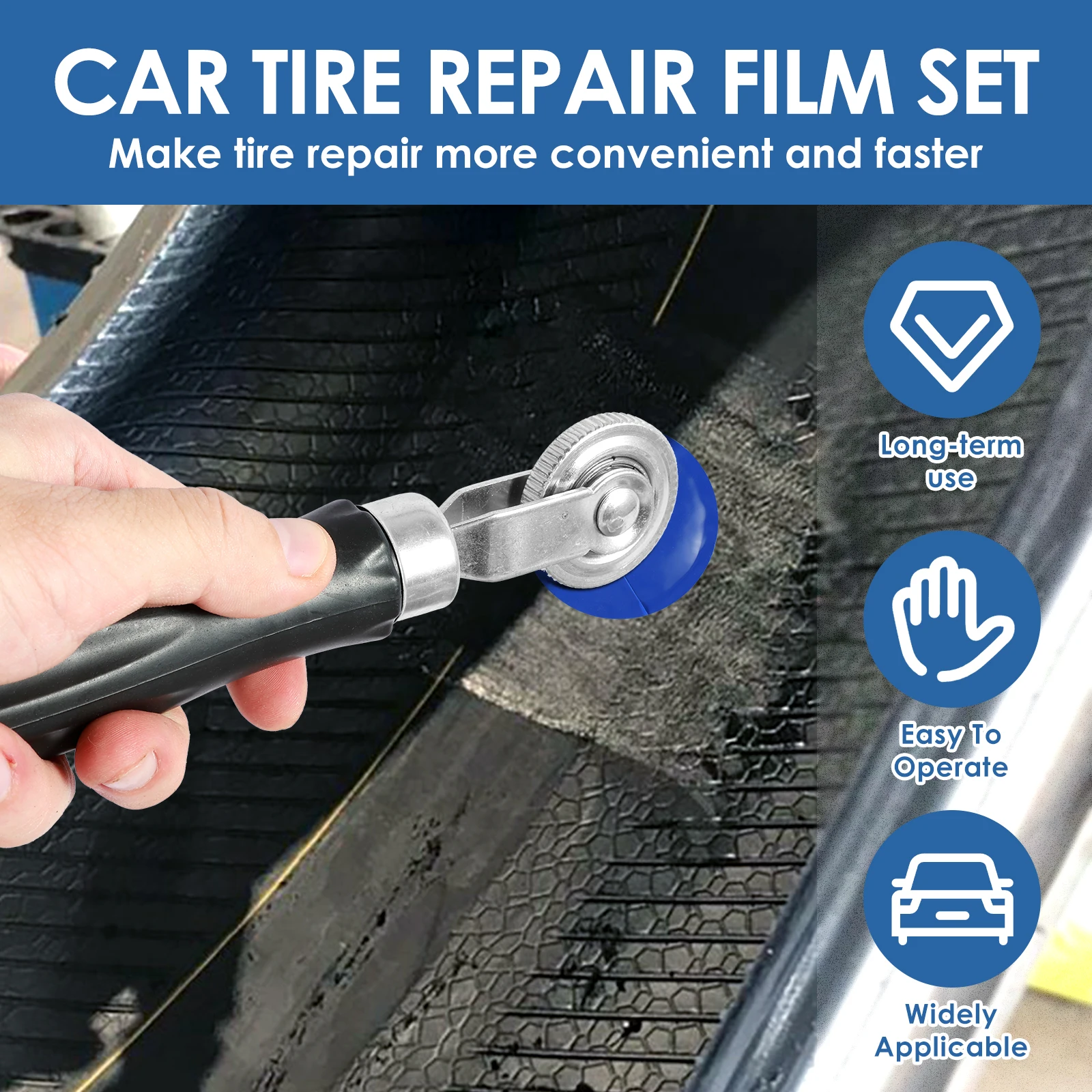 롤러 스크레이퍼와 33Pcs 타이어 패치 키트 헤비 듀 - Heavy Equipment Scraper 리뷰 및 가격