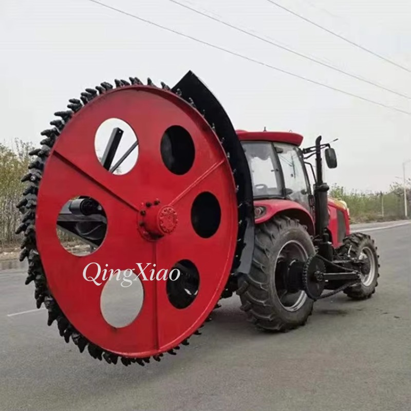 트랙터용 PTO 구동 디스크 트렌처, 중장비 도랑 파기 - Heavy Equipment Trencher 리뷰 및 가격