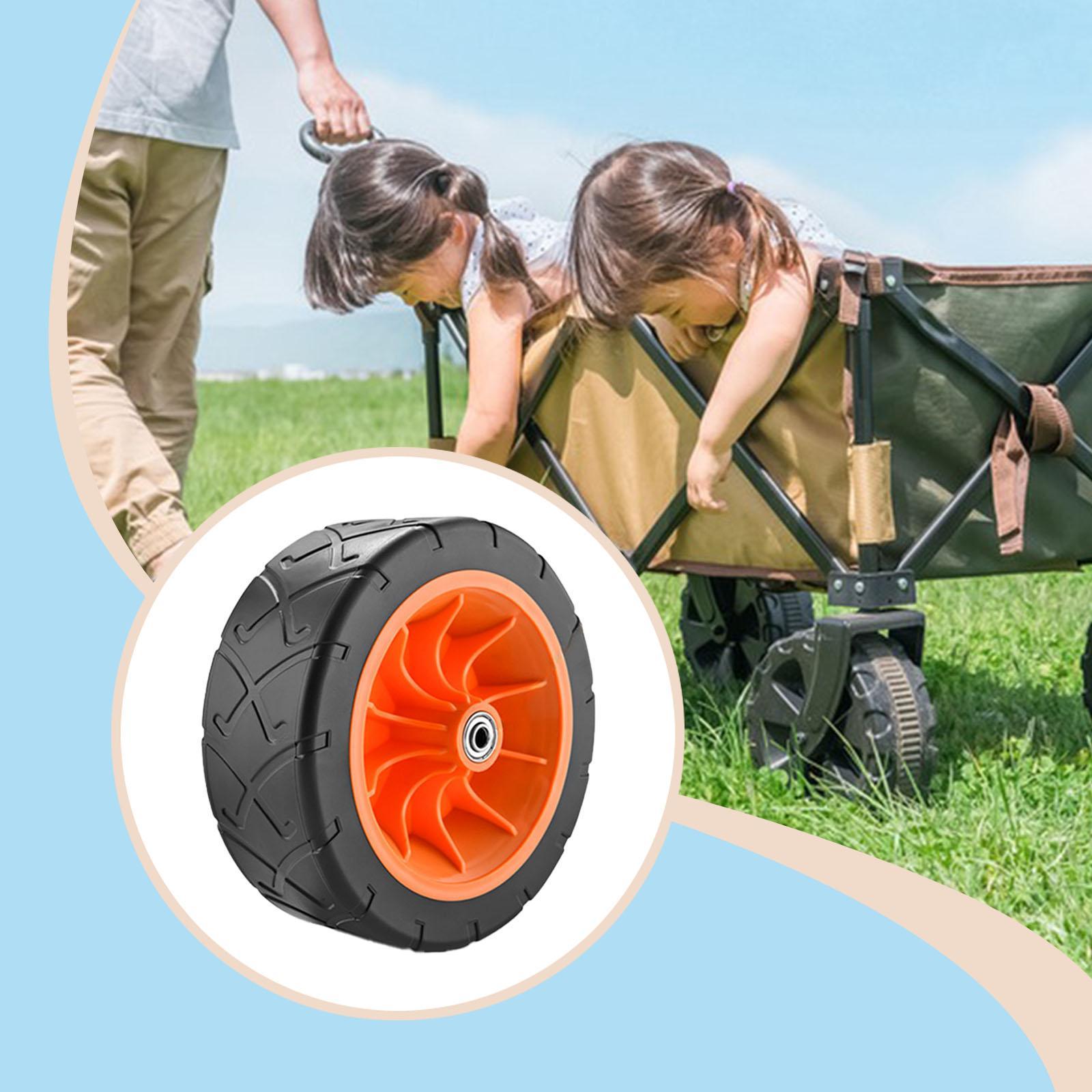 접이식 왜건 휠, 부드럽고 조용한 회전, 고하중 정원  - Heavy Equipment Tires 리뷰 및 가격